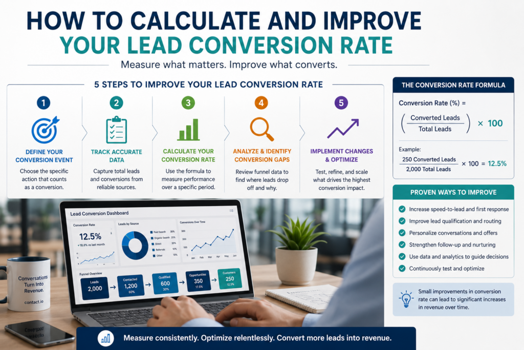 How to Calculate and Improve Your Lead Conversion Rate